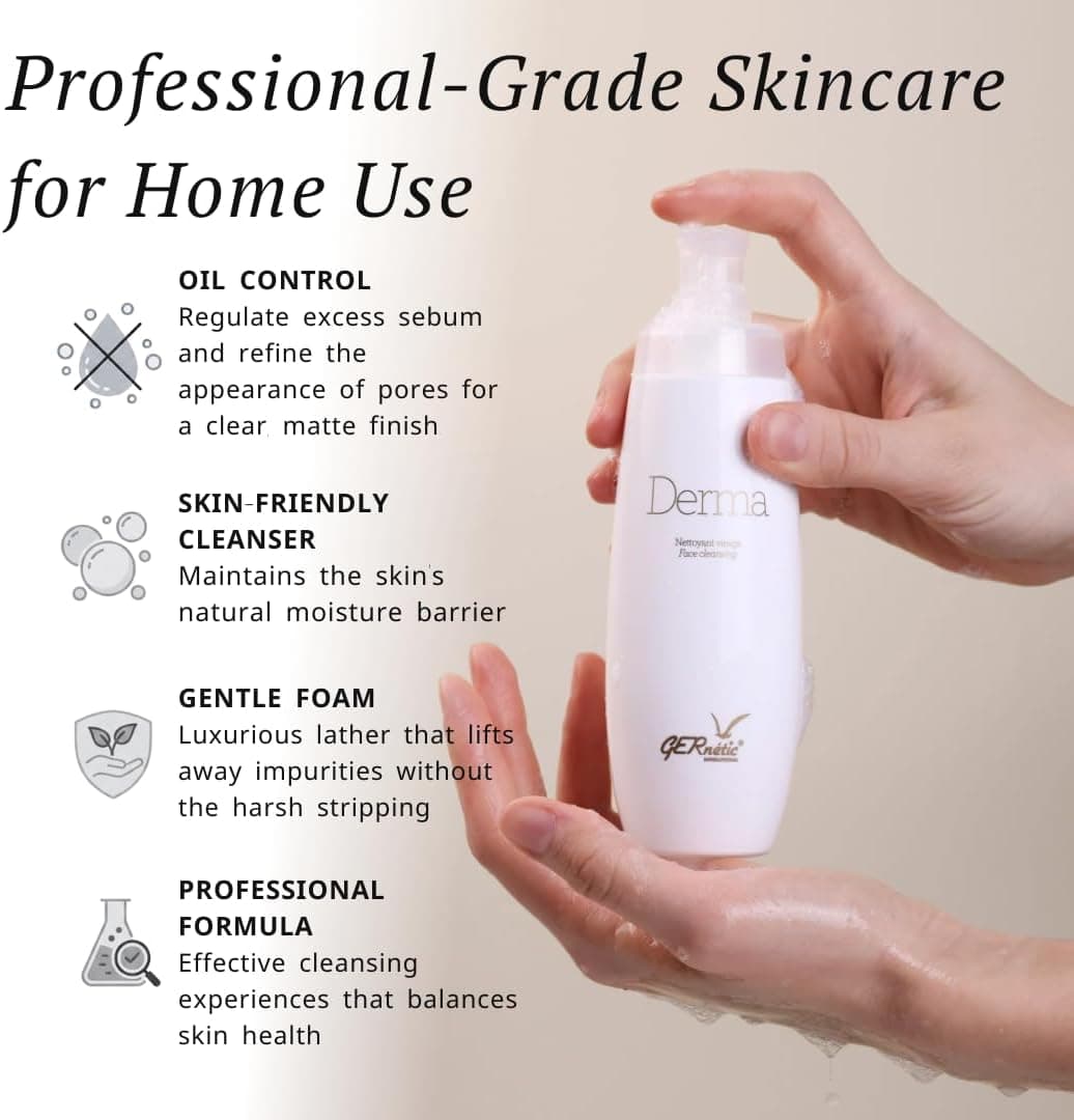 GERnétic Derma Liquid Soap – Gentle Cleansing Lotion for Face & Body (200ml / 6.7 fl oz), photo 5